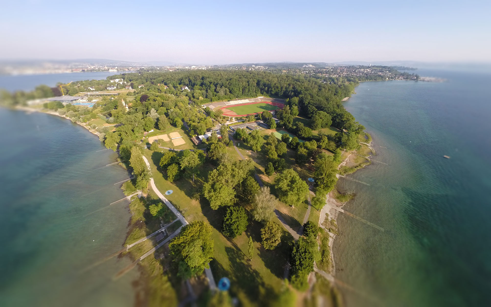 Luftaufnahme Hörnle Konstanz