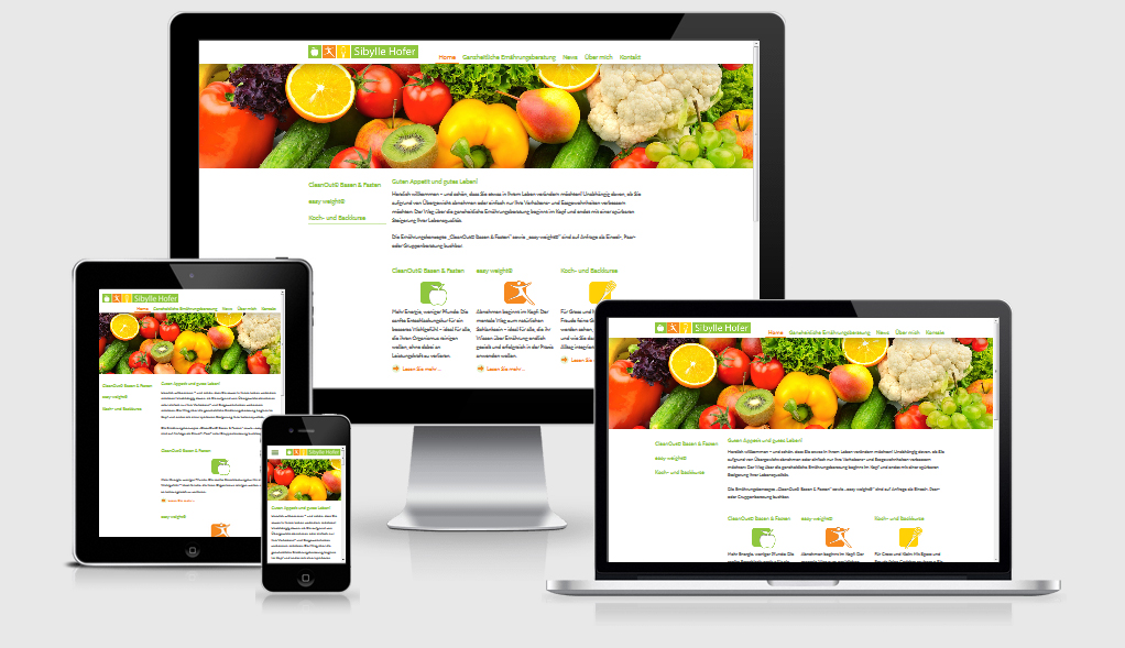 Referenz Webdesign Sibylle Hofer